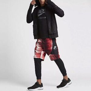 NWT Nike Black and Red Athletic Shorts 3x